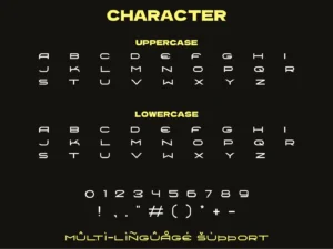 porcod display font 5