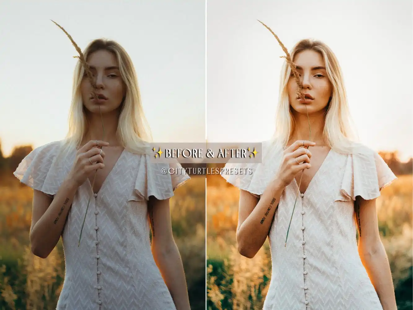 Portrait Magic Natural Outdoor Lightroom Presets