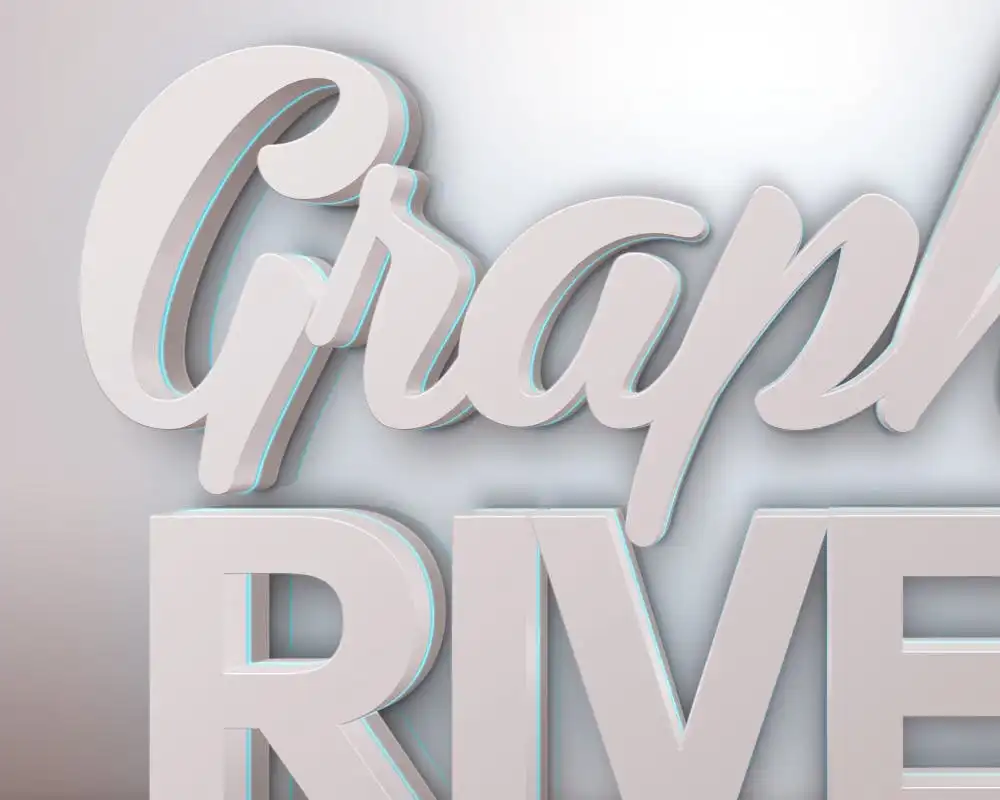 Pro 3D Text Mockups
