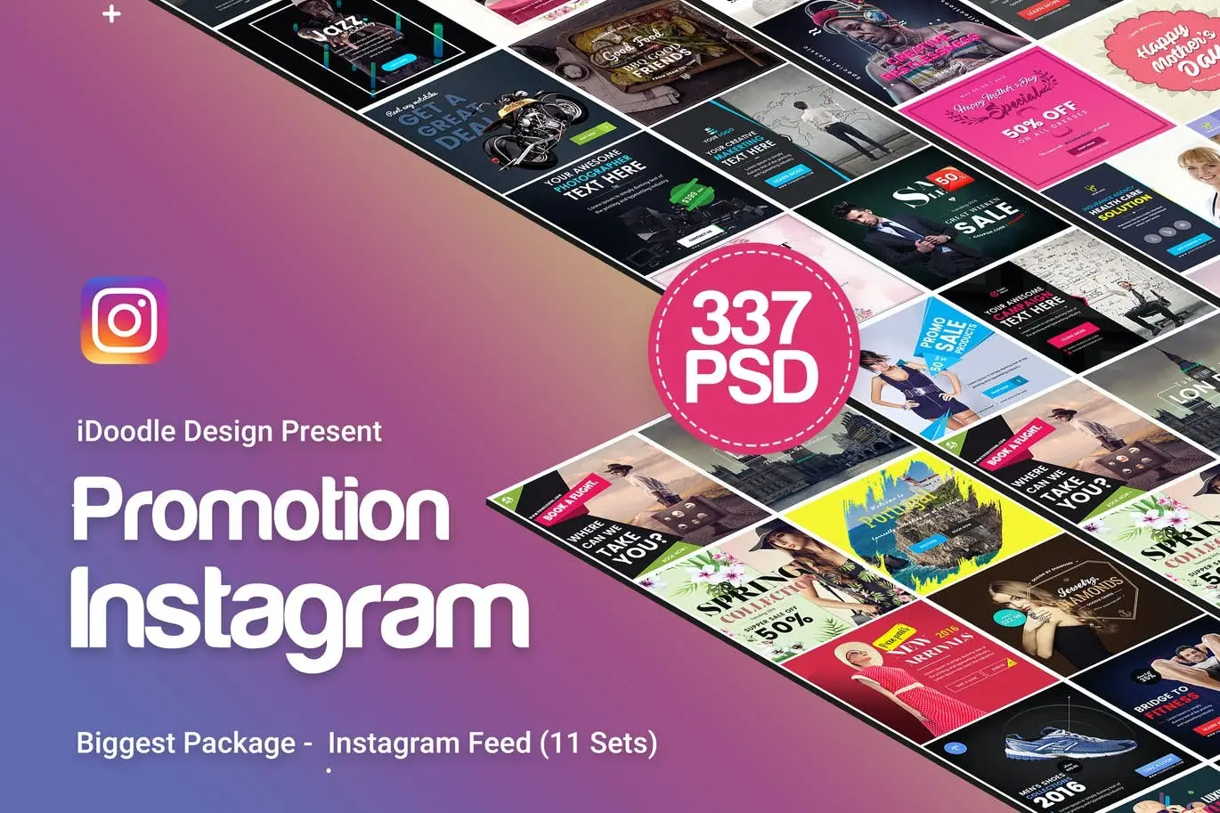 Promotion Instagram Banners Ads-337Psd