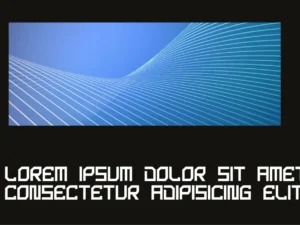 prostf display font 3