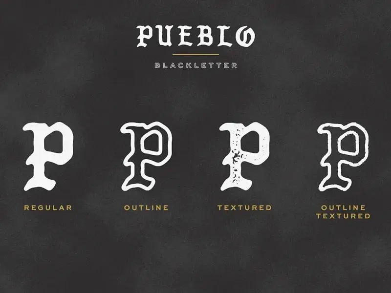 Pueblo Font 3 pueblo font 3