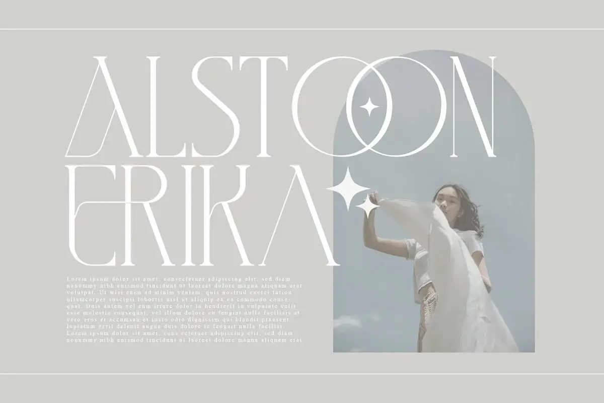 Qalisso Modern Serif Font
