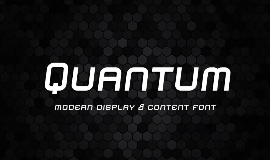 Quantum – 现代字体 367Dbnx