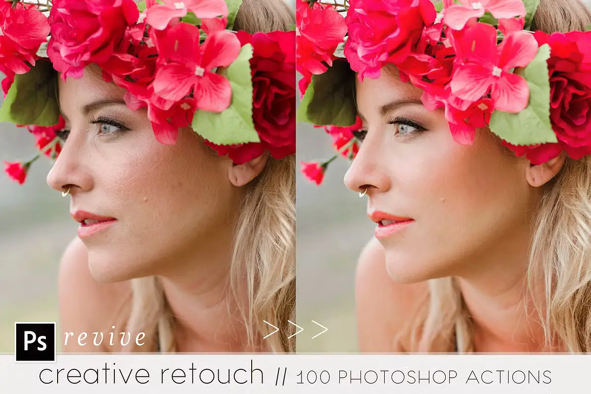 REVIVE Retouch Photoshop Actions 12 revive retouch photoshop actions
