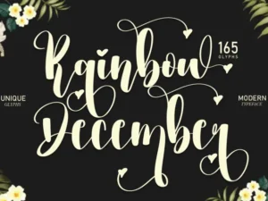 rainbow december