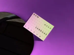 raw business cards mockups vol 4