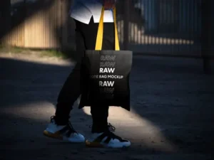 raw tote bag mockups 1