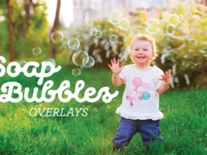 realistic bubble overlays