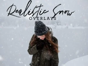 realistic snow overlays