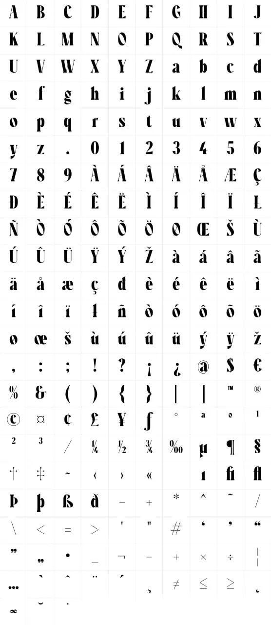 Recia Serif Display-Free Font 4 recia serif display free font 2
