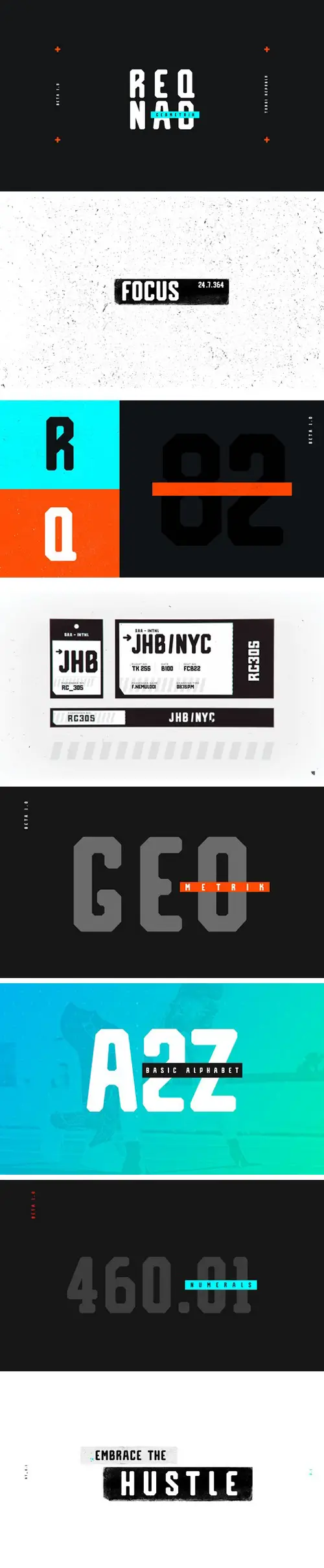 Reqnad Geometrik Font 5 reqnad geometrik font 9