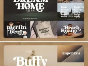 retro bundle collection font