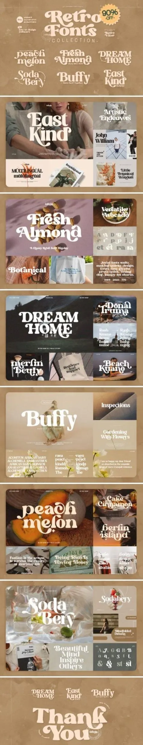 Retro Bundle Collection Font