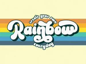 retro groovy font by tedha studio 4