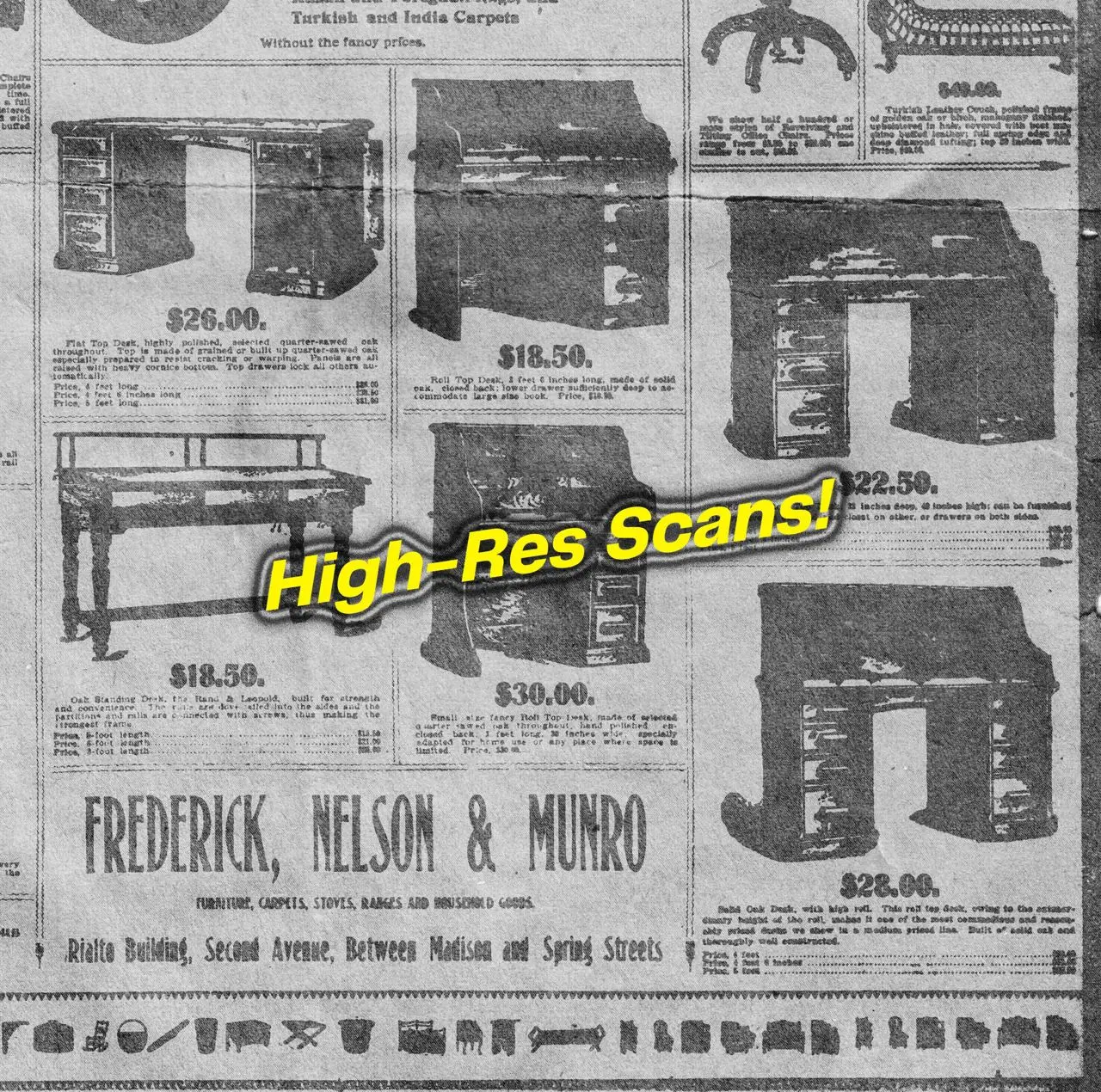 Retro Newspaper Scans