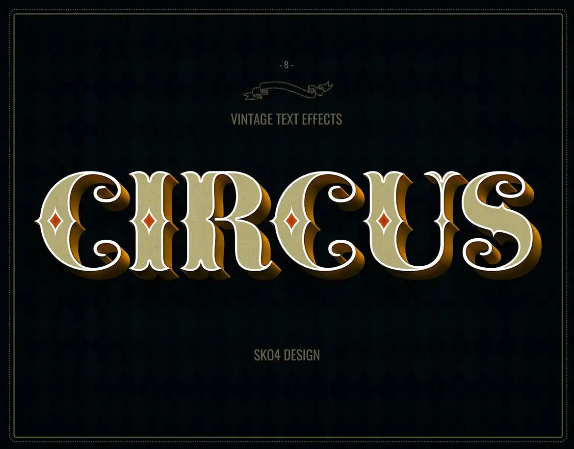 Retro Text Effects 11 retro text effects 11