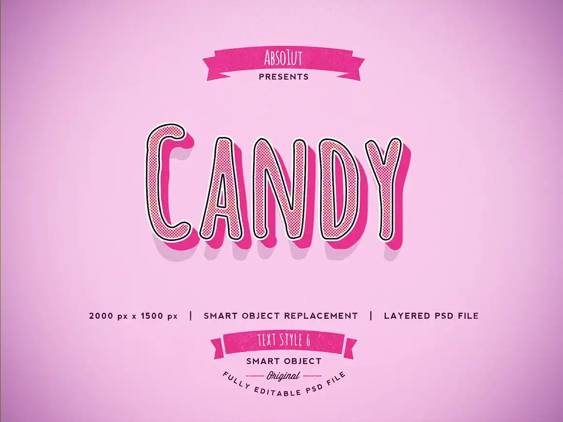 Retro Text Effects Vol 1