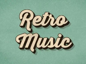 retro vintage text effect 2