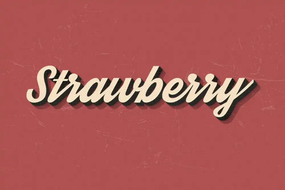 Retro Vintage Text Effect 5 retro vintage text effect 6