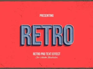 retropro illustrator graphic styles 5