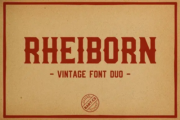 Rheiborn Font