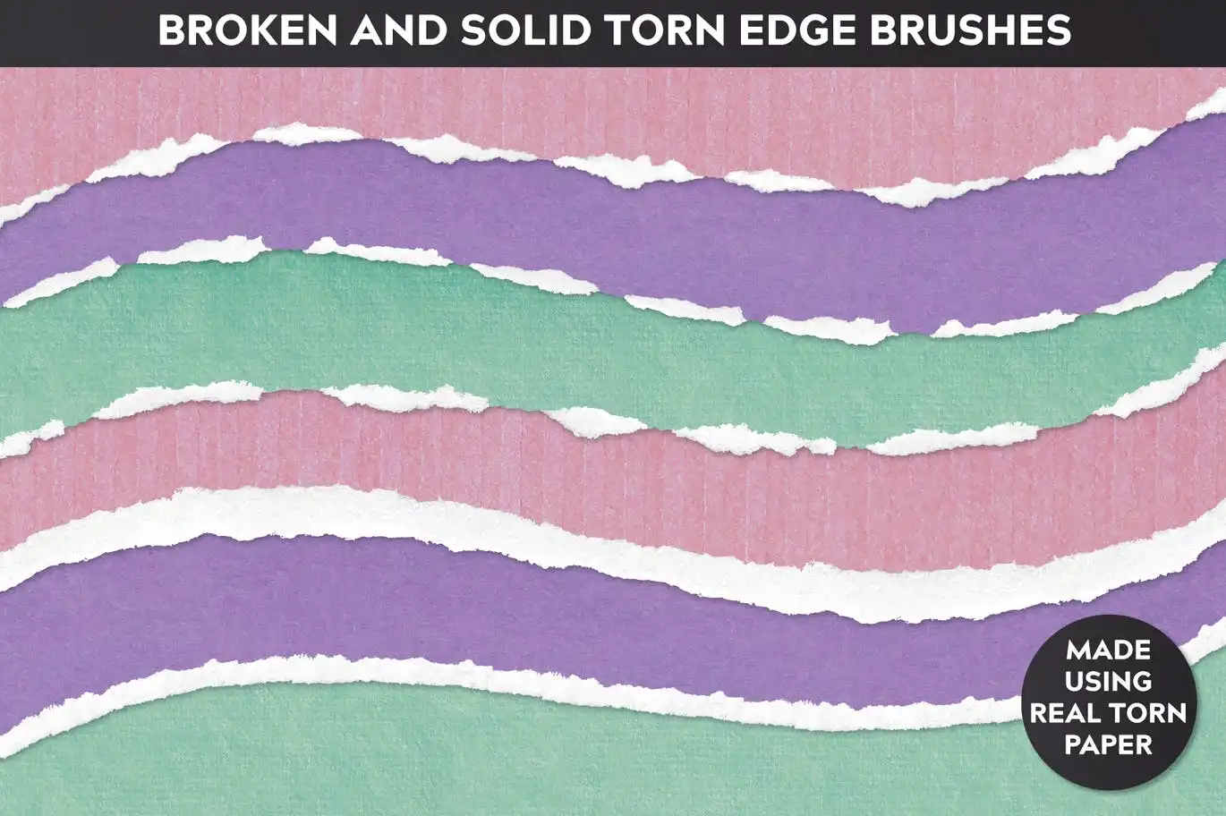 Rip It Up!-Torn Edge Brushes 5 rip it up torn edge brushes 5