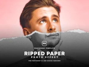 ripped paper effect 2