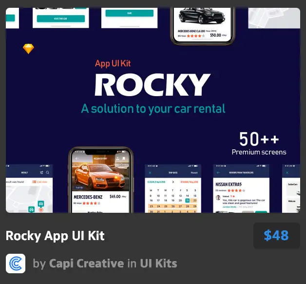 Rocky App UI Kit