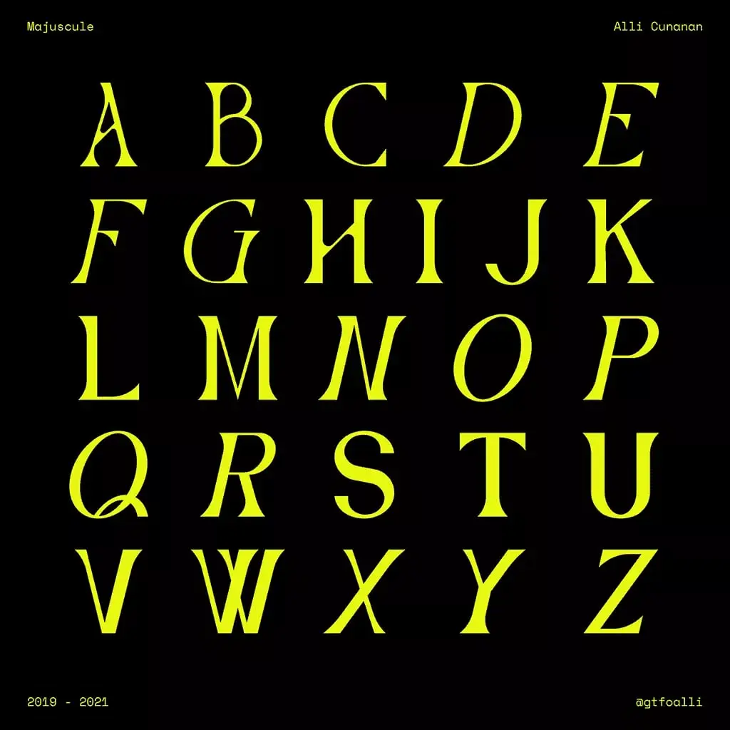 Roma Serif By Alli Cunanan