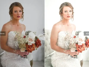 rose white mobile desktop lightroom presets 2