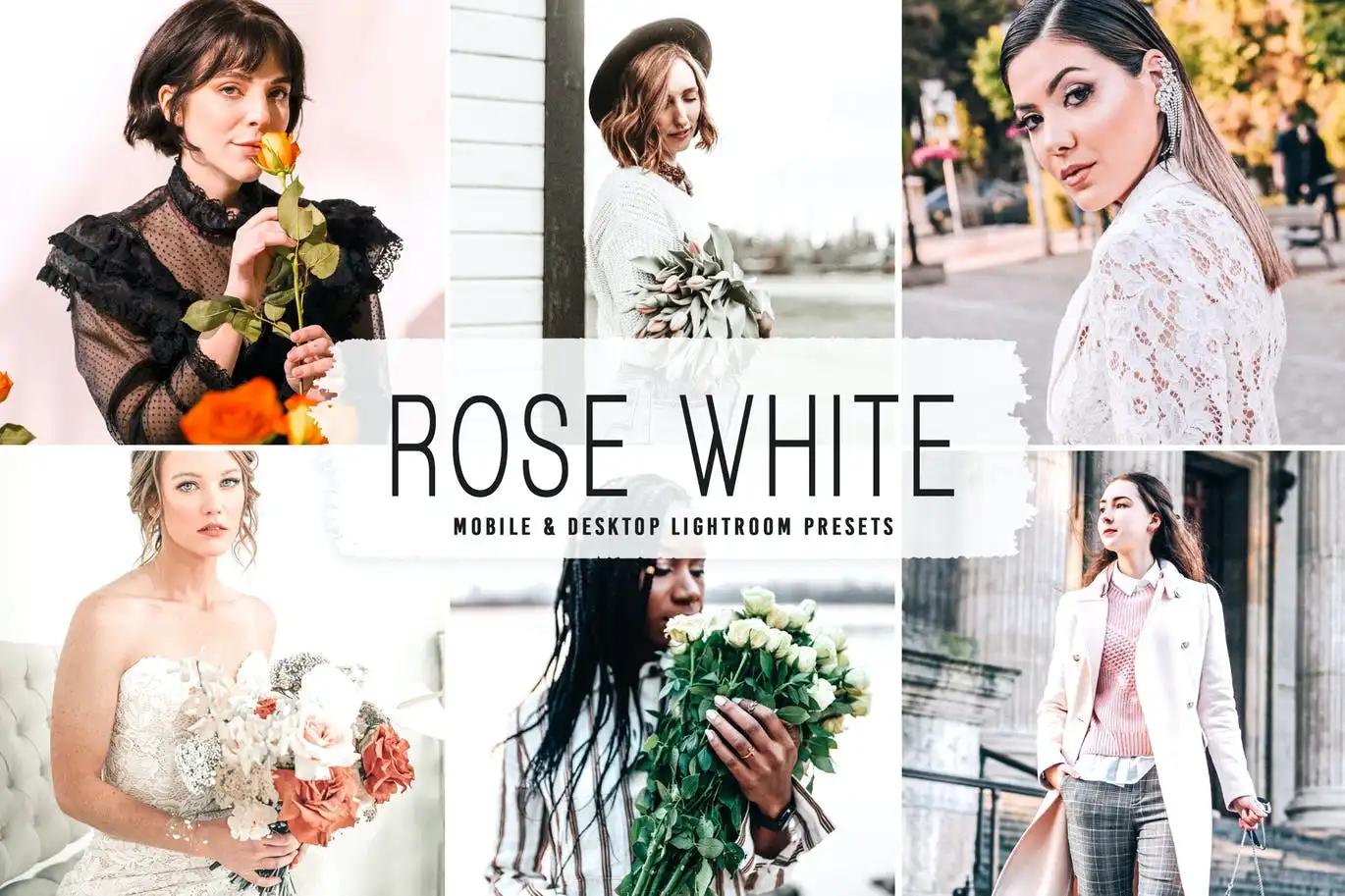 Rose White Mobile & Desktop Lightroom Presets 6 rose white mobile desktop lightroom presets 4