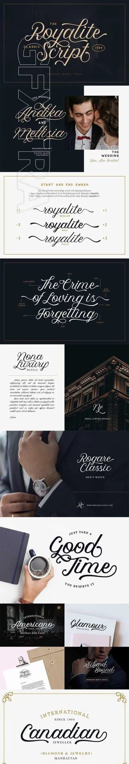 Royalite Script Family