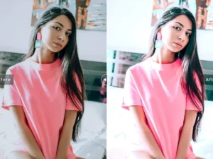 ruddy pink mobile desktop lightroom presets 2