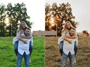 rustic fall moody warm lightroom presets 3