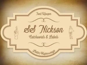 ss nickson font bundle1
