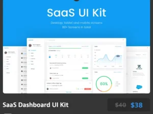 saas dashboard ui kit 2