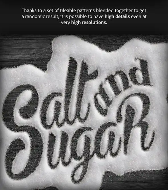 Salt and Sugar Generator - Photoshop Actions