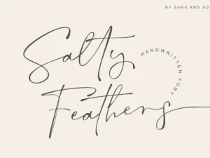 salty feathers
