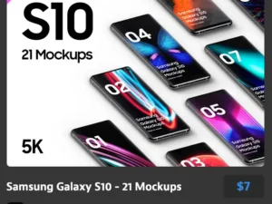 samsung galaxy s10 21 mockups