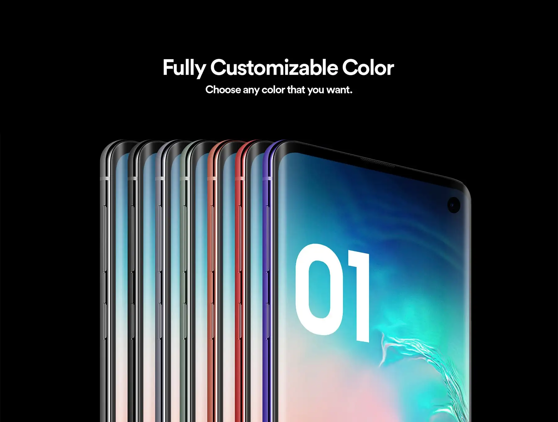 Samsung Galaxy S10 - 21 Mockups 7 samsung galaxy s10 21 mockups5