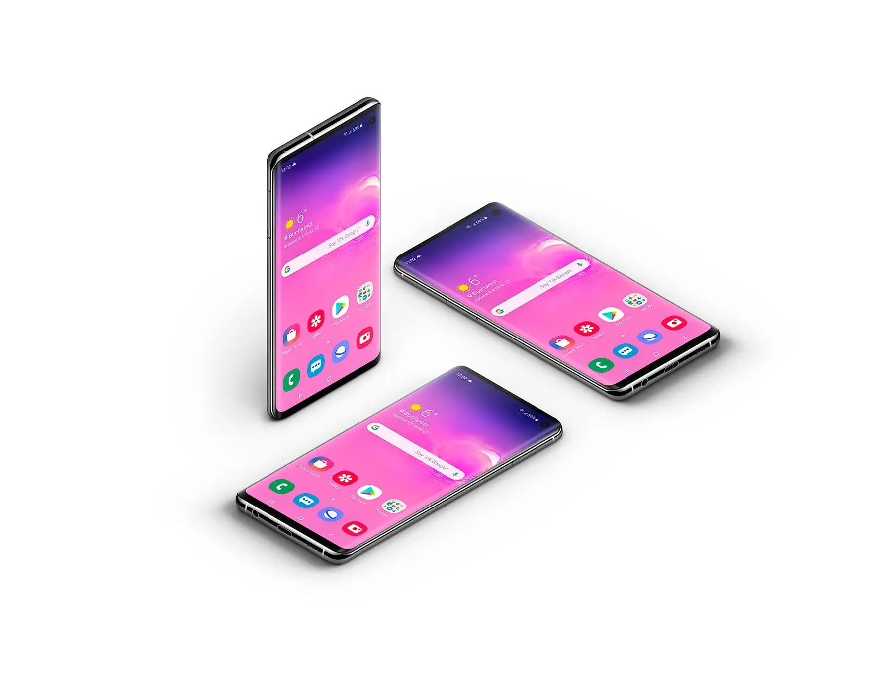 Samsung Galaxy S10 - 21 Mockups 9 samsung galaxy s10 21 mockups7