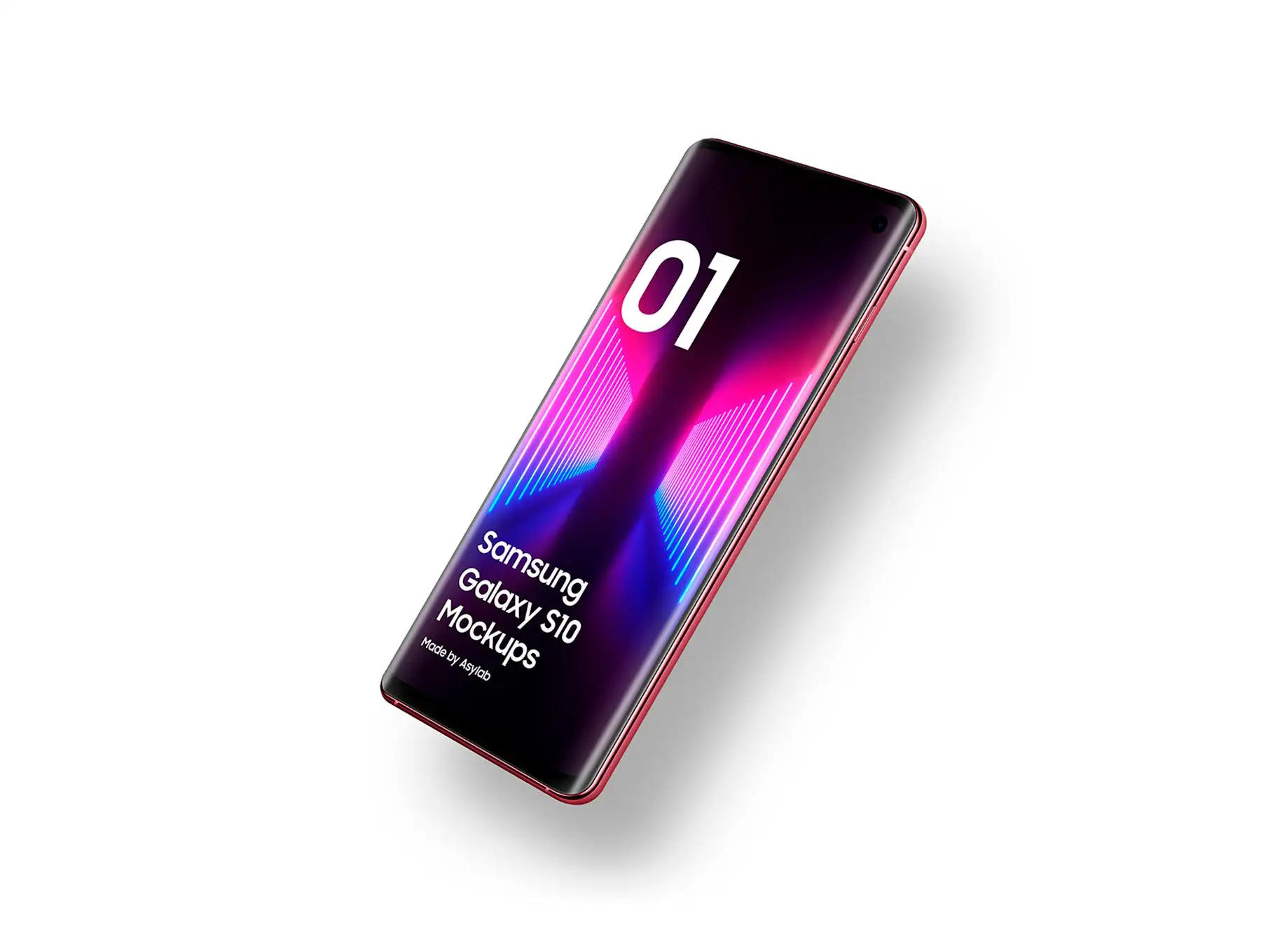 Samsung Galaxy S10 - 21 Mockups 10 samsung galaxy s10 21 mockups8