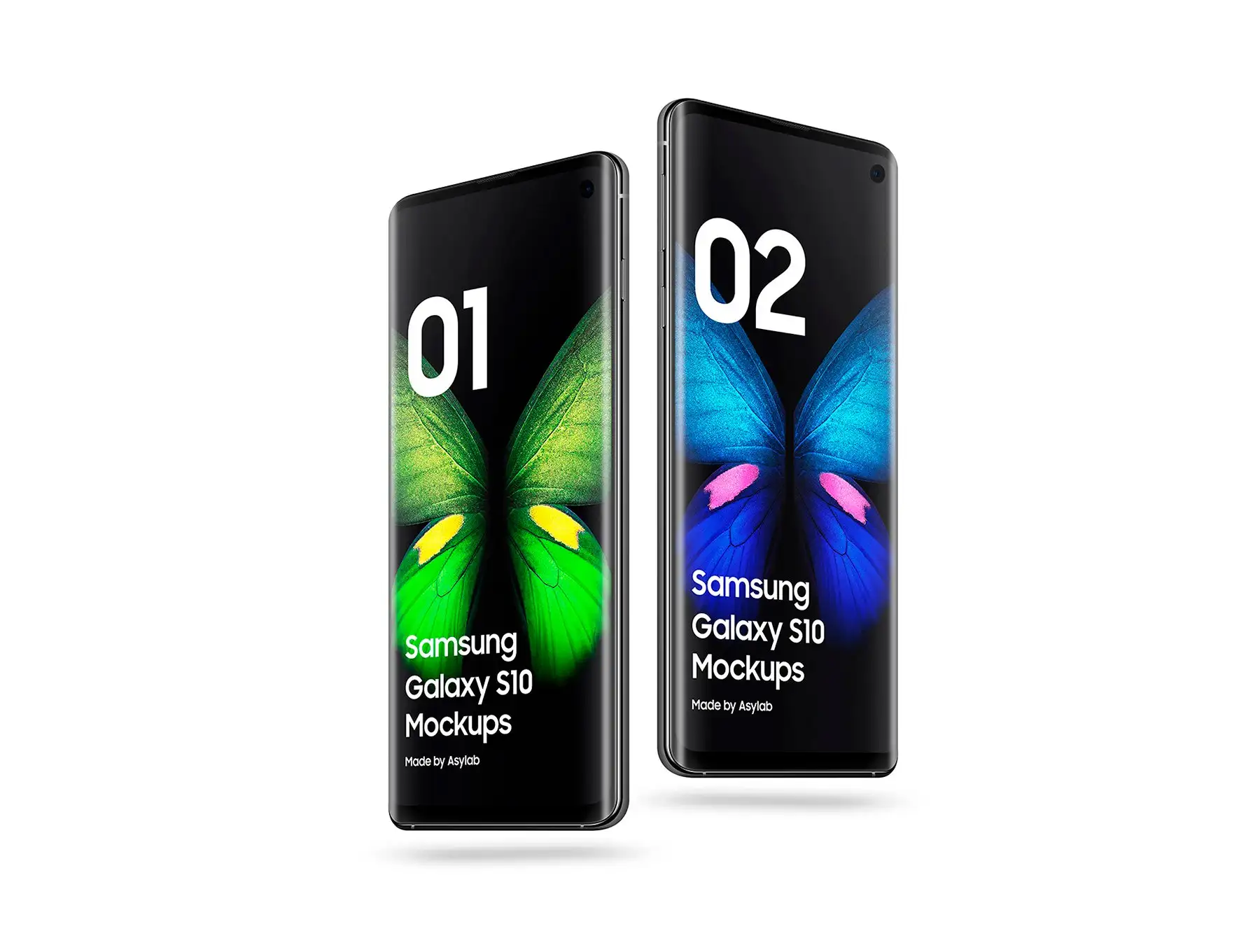 Samsung Galaxy S10 - 21 Mockups 11 samsung galaxy s10 21 mockups9