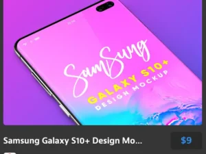 samsung galaxy s10 design mockup 2