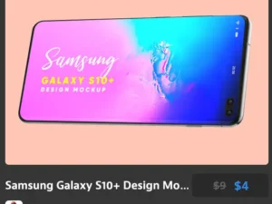 samsung galaxy s10 design mockup 3