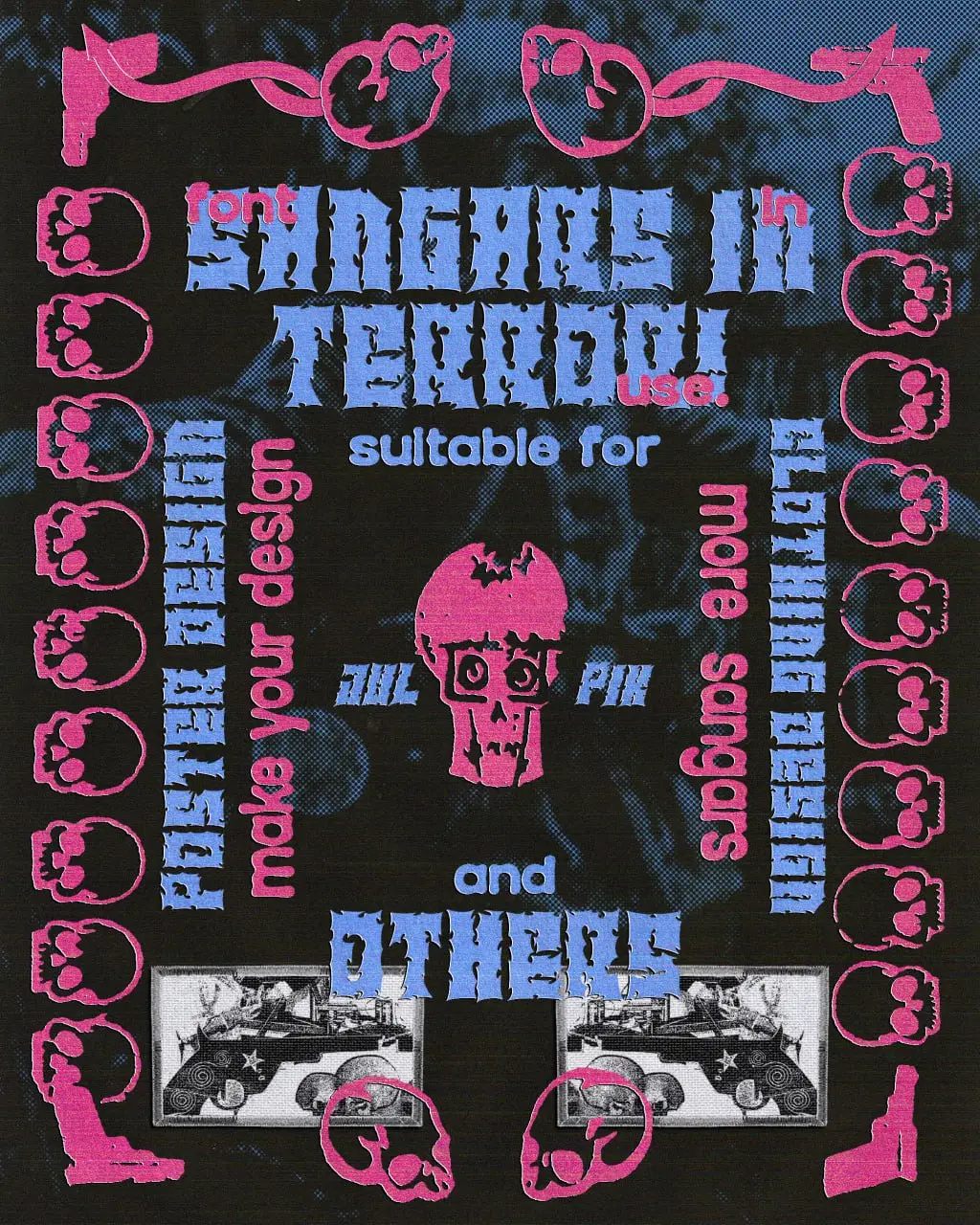 Sangars Heavy Metal Font By Julpik 6 sangars heavy metal font by julpik 3