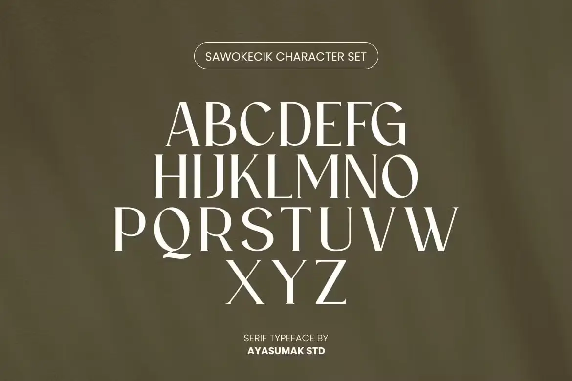 Sawokecik-Vintage Elegant Serif Font 4 sawokecik vintage elegant serif font 2