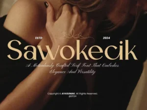 sawokecik vintage elegant serif font 3