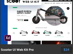 scooter ui web kit pro